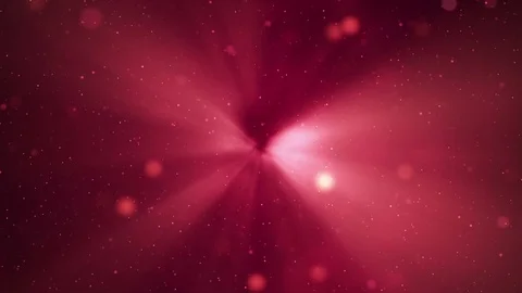 Moving particles. Pink tint. Seamless loop. Stock Footage 85459350