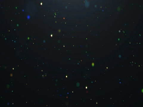 Moving particles. Seamless loop. 4K Vídeos de archivo 74277480