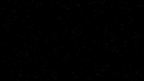 Moving particles shine on the black back... | Stock Video | Pond5