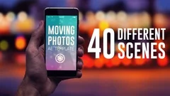 Moving Photos Mobile Mockup Bundle Stock After Effects