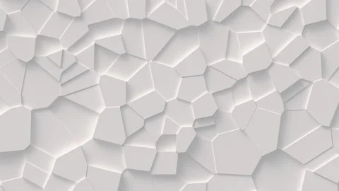 Moving up pieces of fractured, broken surface. Seamless loop animation Video stock 310757733