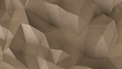 Moving polygonal geometry carton plexus pattern looping 3D animation Stock Footage 202220869