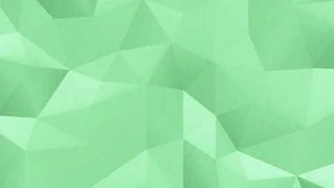 Moving polygonal mint green textured paper plexus pattern looping 3D animation Stock Footage 201291689
