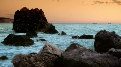Moving postcard Video stock 859041