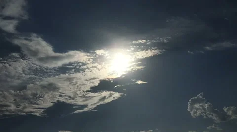 Moving rain clouds dark 15 Stock Footage 54650804