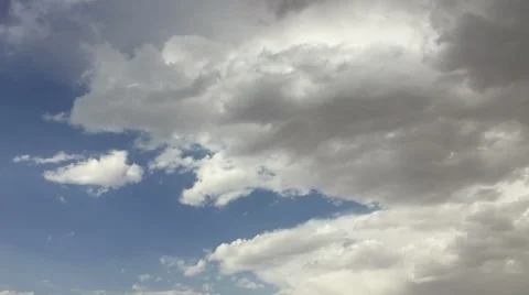 Moving rain clouds dark 2 Stock Footage 54650695