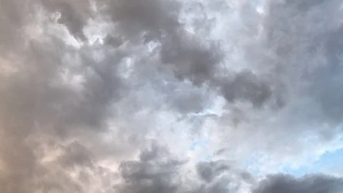 Moving Rain Clouds Timelapse  Stock Footage 120763426