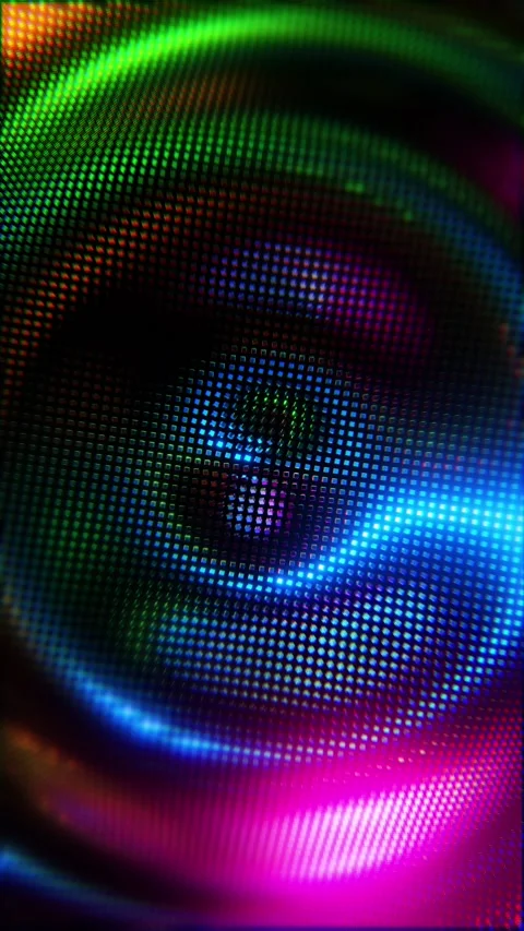 Moving rainbow background. Vertical looped video Stock Footage 226370182