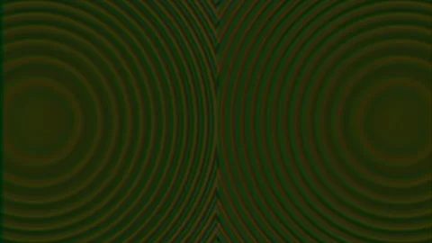 Moving rainbow effect nostalgic psychedelic shimmering background with circles Stock Footage 150338019