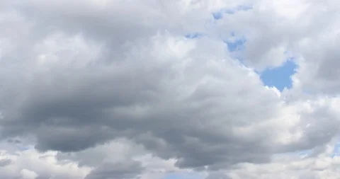 Moving Rainy Clouds Stock Footage 90135206