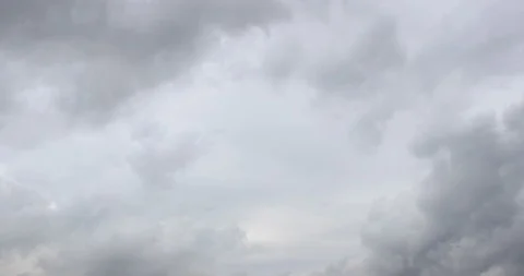 Moving Rainy Dark Clouds Stock Footage 90135294