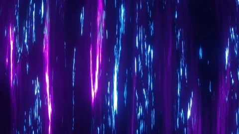 Moving random neon distortion lines art ... | Stock Video | Pond5