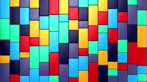 Moving Rectangles Background Stock Footage 151625470