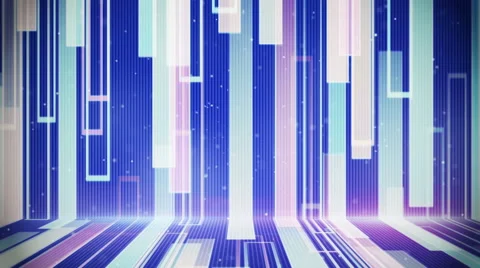 Moving rectangulars loopable modern background Stock Footage 48048978