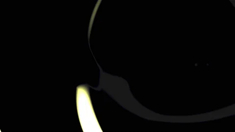 Moving Reflection Inside a Lens Cap Soft Modern Tech Background Stock Footage 143172589