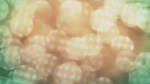 Moving reflective surface creates abstract bokeh balls - stylised. 4K tripod Stock Footage 145358358