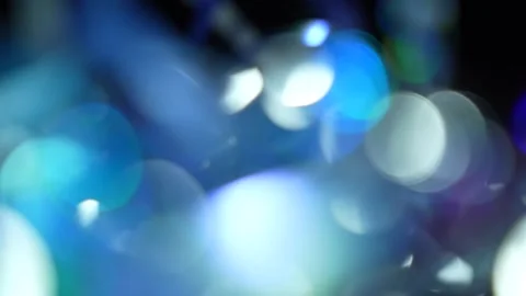 Moving to the right and out of focus in different colors Stock Footage 315320458