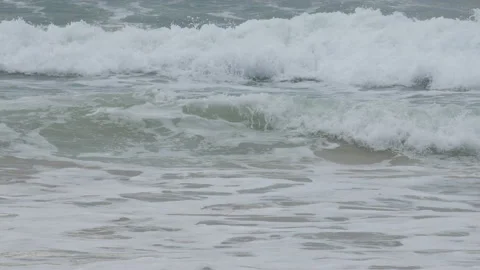 Moving ripple sea wave background, close up Stock Footage 132477148