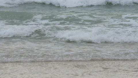 Moving ripple sea wave background, close up Stock Footage 132477589