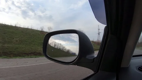Moving on road Stock Footage 90689555