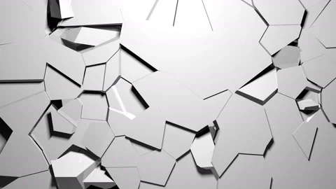 Moving Rocks Video Mapping Loop Stock Footage 157327133