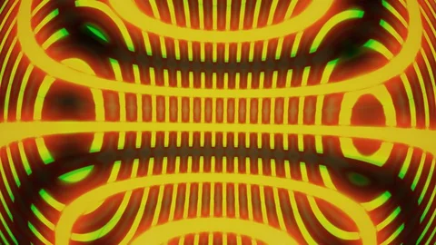 Moving rounded background. 4K motion graphics. Stock Footage 130007655