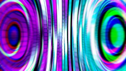 Moving rounded background. 4K motion graphics. Stock Footage 130010626