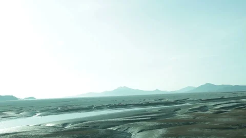 Moving scenery seen through the windows of a vehicle at Seoul, South Korea Stock Footage 105507957