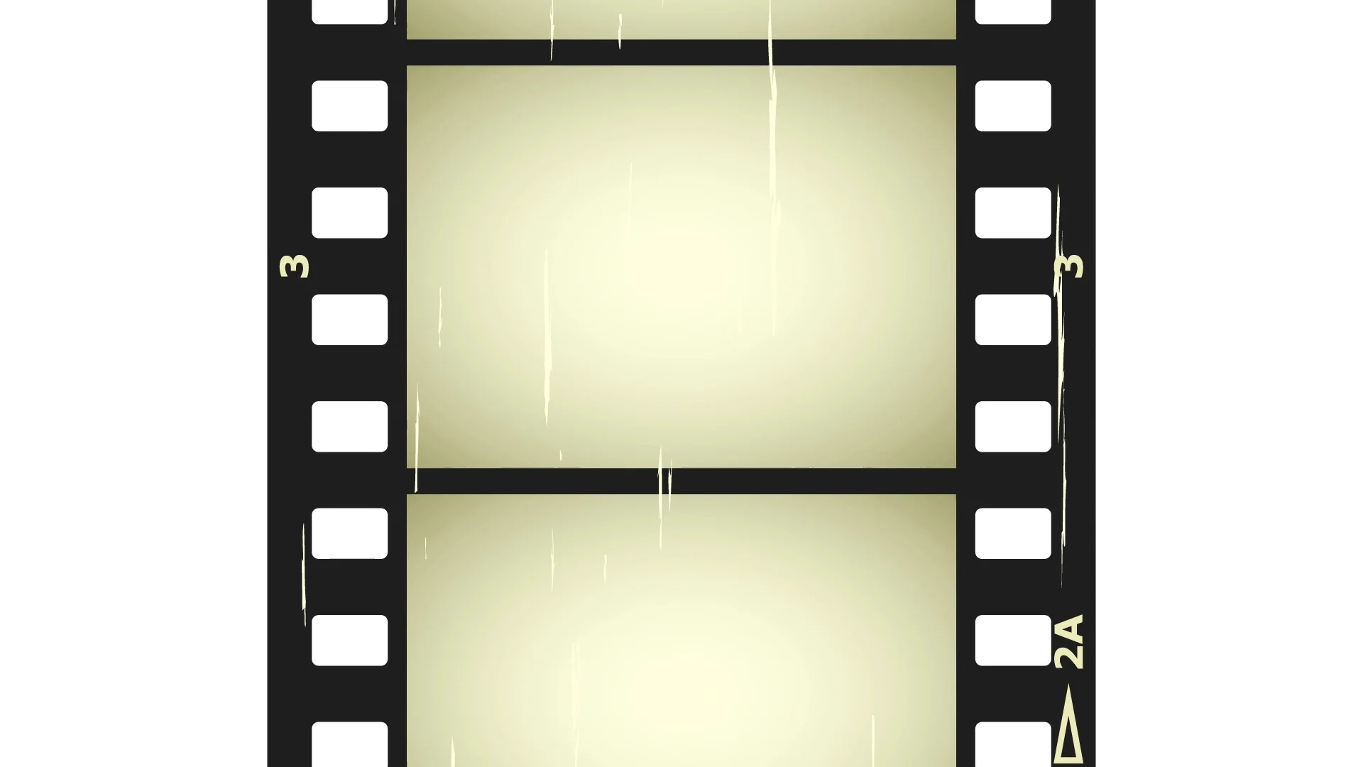 Film Reel Moves Horizontally Empty Frame Stock Footage Video (100%  Royalty-free) 16124467