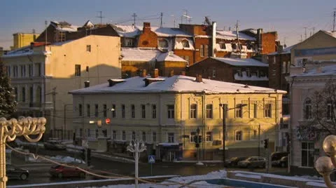 Moving shadows Stock Footage 10719071