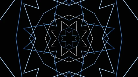 Moving shape pattern Stock Footage 52074734