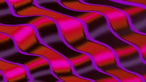 A moving shape retro hypnosis motion pulse science waveform electronics waves Stock Footage 259863601