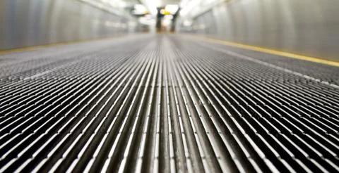 Moving sidewalk Stock Photos