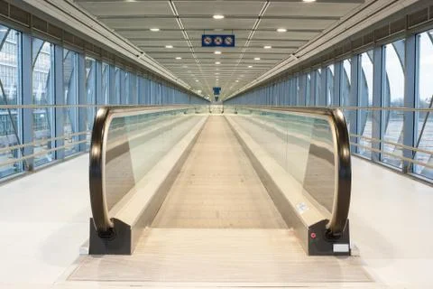 Moving sidewalk Stock Photos