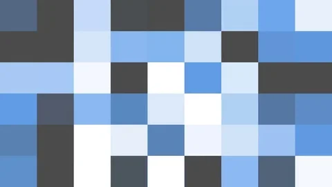 Moving simple square abstract business background animation blue colors Видео 73941665