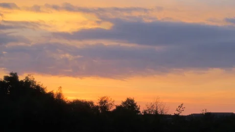 Moving Sky Loop Stock Footage 106666410