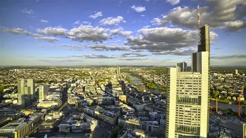 Moving Skyline Shadows Stock Footage 98498076