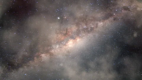 Moving slowly out into deep space. (Some elements furnished by NASA) 動画素材 267086659