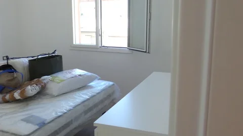Moving to a small apartment Video stock 104528495