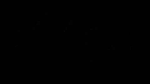 Moving small blue round particles on black background. 3d render. looped animati Stock Footage 310233100