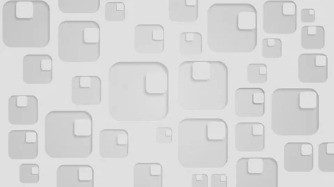 Moving small white squares inside perforated big squares, loop Stock Footage 46813282