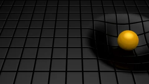 Moving Sphere Changes Cubes Stock Footage 169457254