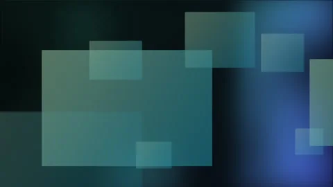 Moving squares abstract background. Blue geometric minimal motion background. Stock Footage 278299780