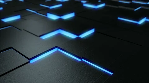 Moving stage of blue dark surface Video stock 41837995