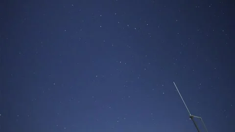 Moving stars in deep space night sky time lapse China 库存影片 333803560