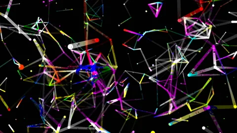 Moving sticks .35 mm background. Digital background. Damage to the film Stock-Footage 101428360