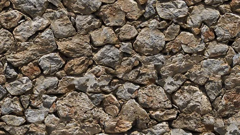 Moving Stone wall background. Seamless loop. Stock Footage 101657741