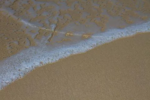 Moving of surf in the sea 스톡 사진