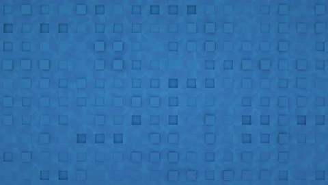 Moving surface with abstract geometric pattern. 3D render background Vídeos de archivo 197363346