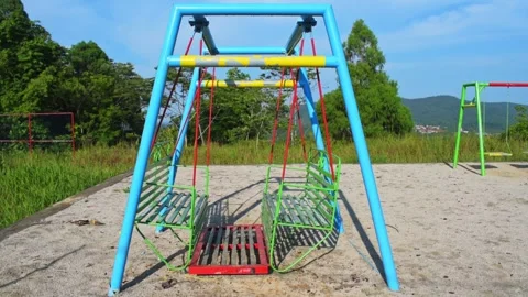 Moving swing Stock Footage 289686051